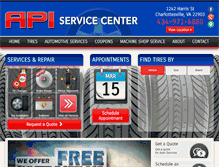 Tablet Screenshot of apiservicecenter.com